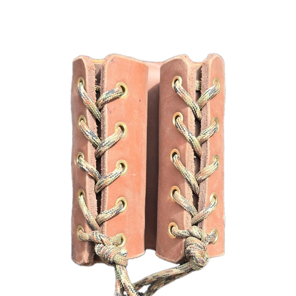 Brown Leather Bull pin holder