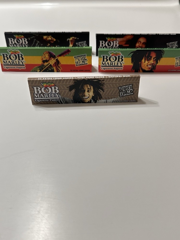 Bob Marley Papers Extra Long Leaves (5 Packs)