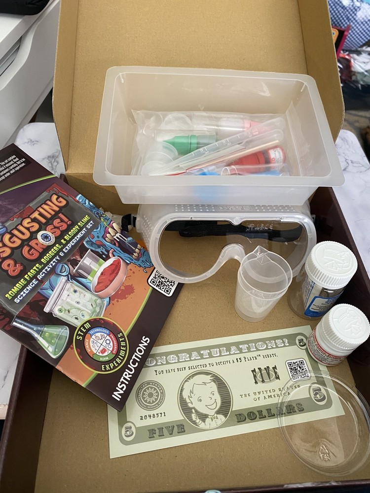 STEM Educational Disgusting n' Gross Slime Science Activity & Experiment Set