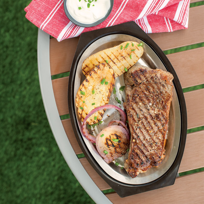 Nordic Ware Sizzling Steak Server