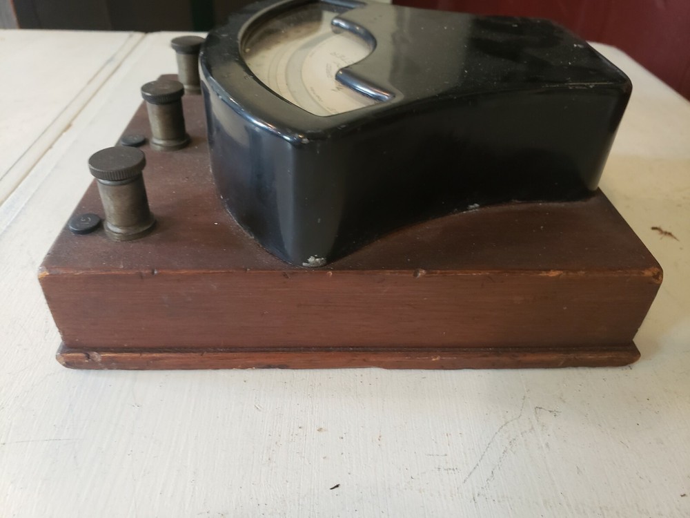 Antique DC Milliammeter Test Equipment Guage