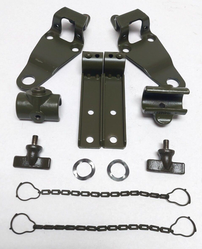 Willys MB ✅( A2754-K-SG ) Top Bow Complete Bracket Hardware Set, G503