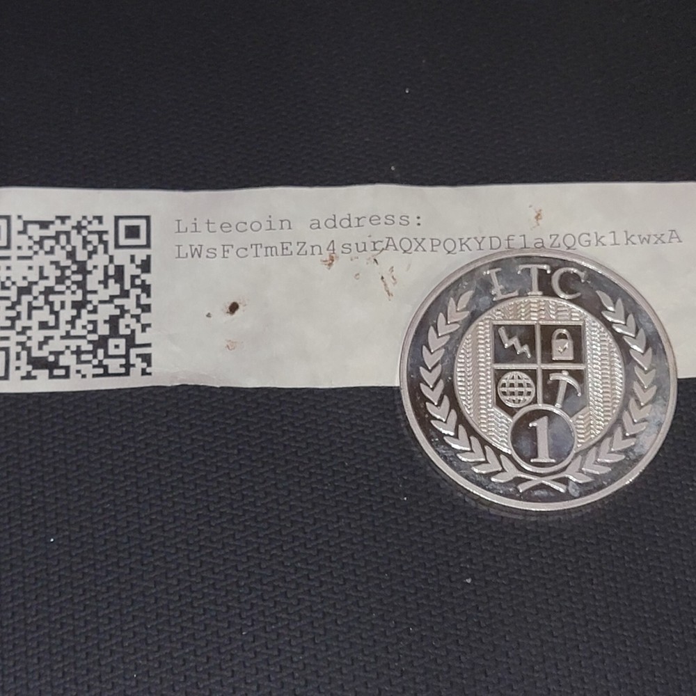 Crypto Vest LTC Litcoin Cold Storage Wallet