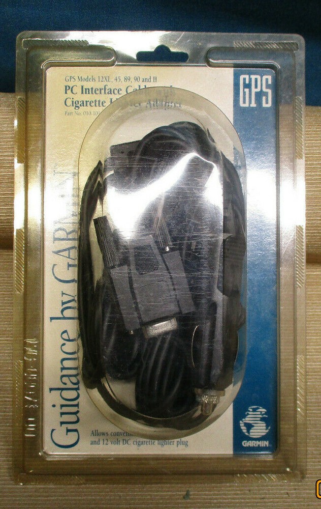 GARMIN PC INTERFACE CABLE LIGHTER ADAPTER 0101016500