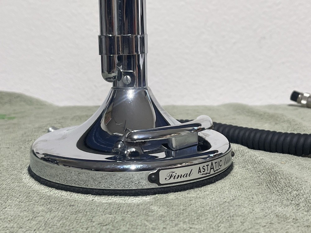Astatic D-104 Microphone W/ Final Edition Base