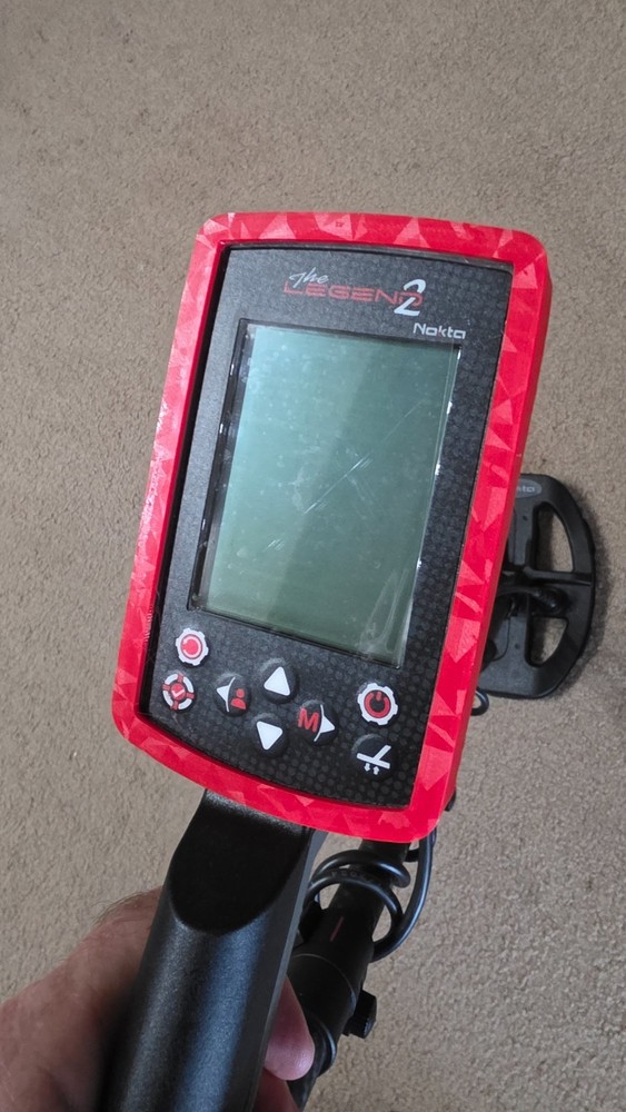 RED Nokta Legend 2 Control Box Protector (Rubber)