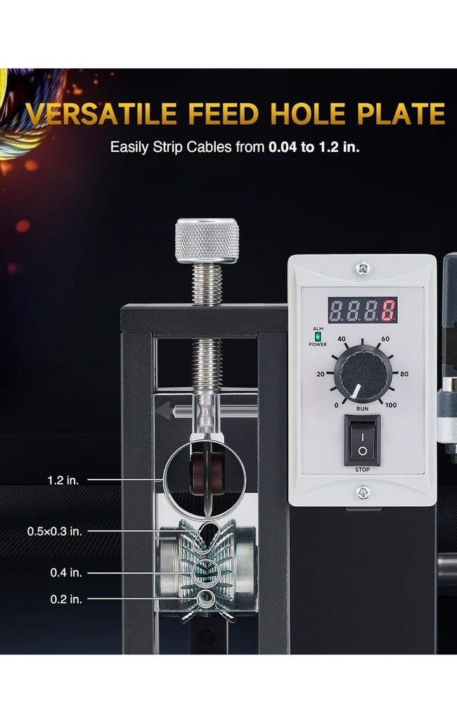 Crework Automatic Wire Stripper Machine