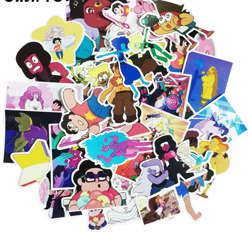 Steven Universe Assorted Set of 32 Assorted Stickers Great Set!!