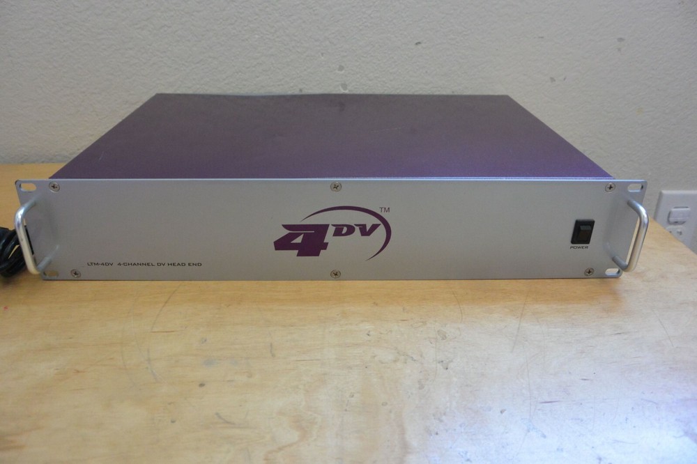 LAIRD LTM-4DV 4-CHANNEL HEAD END (QUAD) DV TRANSCODER MEDIA CONVERTER DECODER