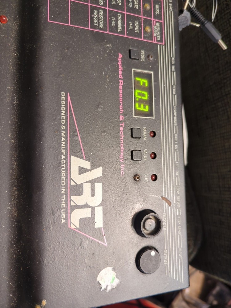 ART (Applied Research & Technology) Effects Command Center (ECC) W/ Power Supply