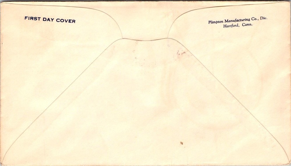 FDC 1938 SC #832 Plimpton Cachet - DC Cancel - Pair - J32966
