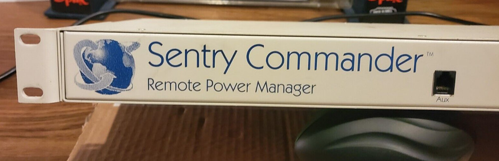 SENTRY COMMANDER Remote Power Manager PT40-H404-1-02 Working Used TESTED