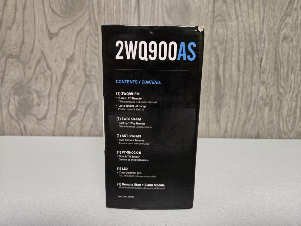 Compustar CS2WQ900-AS 2-Way LCD 3000-FT Max Range Remote Start + Security System