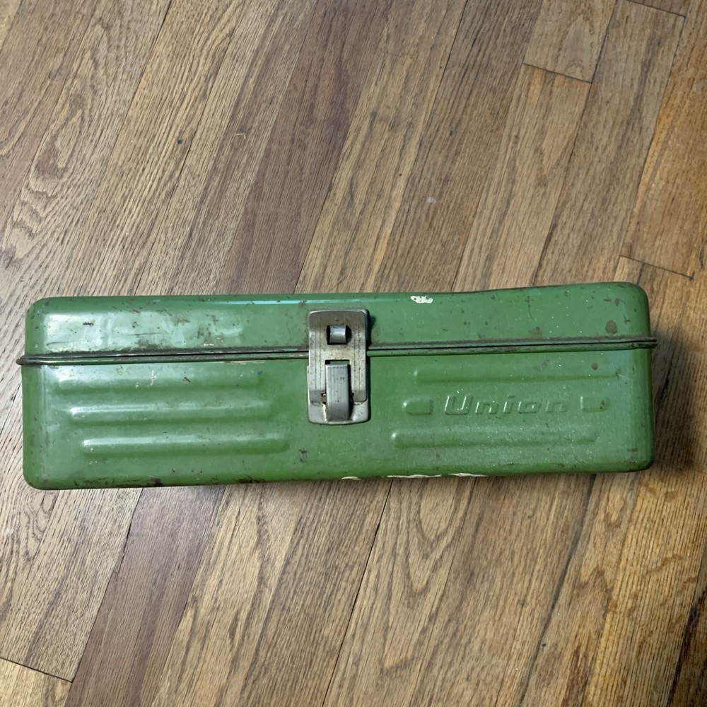 Union Tackle Box Vintage Metal