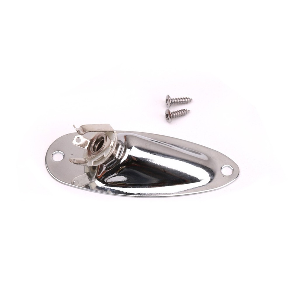 Loaded Boat Style Guitar Pickup Output Input Jack Plug Socket For FD Strat q