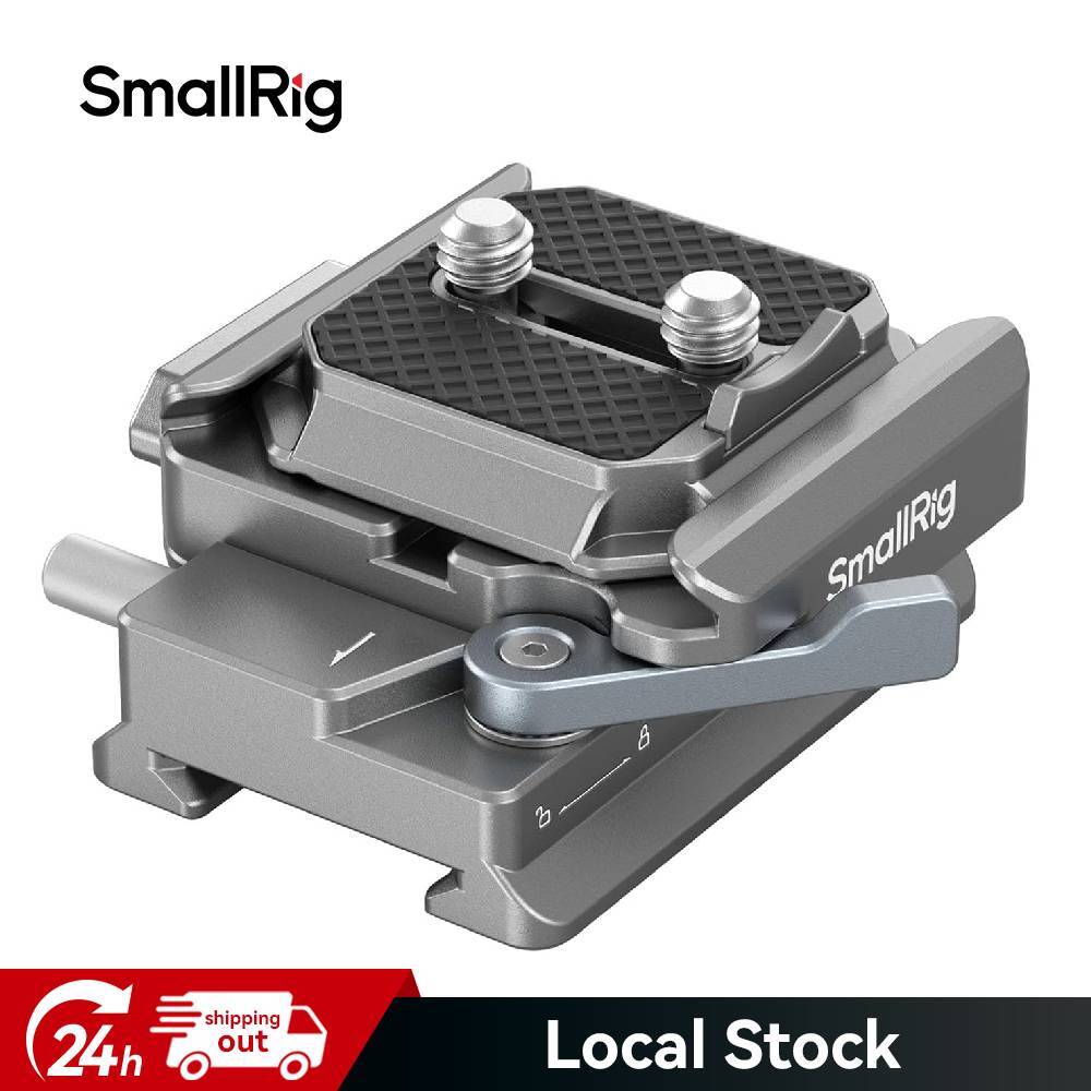 SmallRig Quick Release Mount Plate Kit for DJI RS 4 Stabilizers