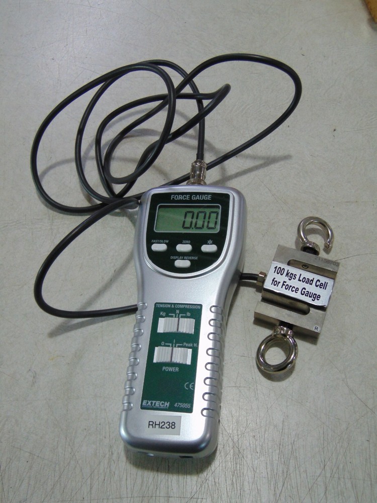 Extech Instruments Digital Tension & Compression Force Gauge Push Pull 475055