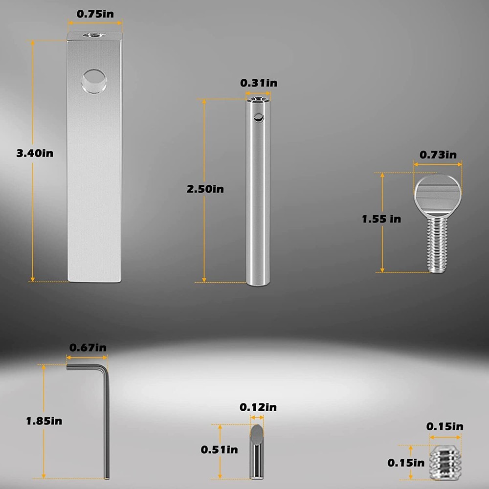 Knife Maker's Center Scribe Edge Line Scriber Belt Grinder Blade Making Tools