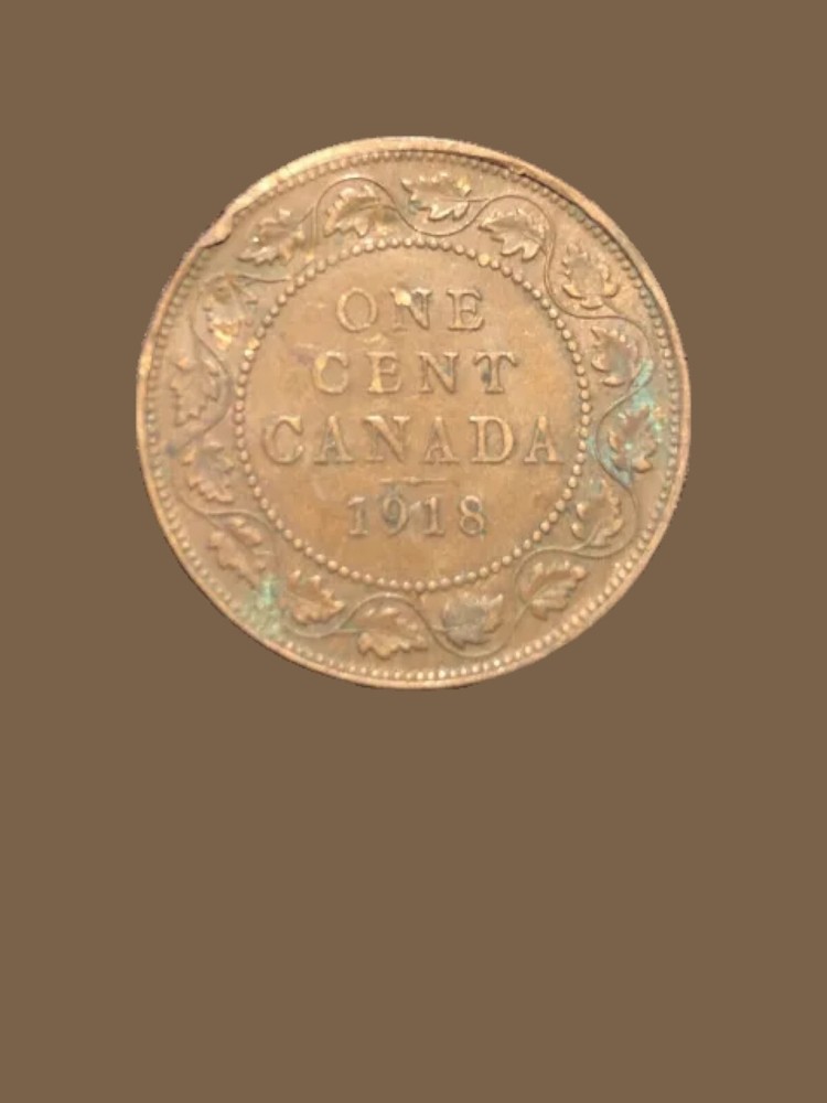 1918 Canada Large One Cent - VF
