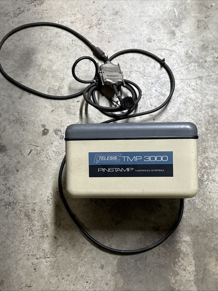 TELESIS TMP 3000, PINSTAMP MARKING SYSTEM