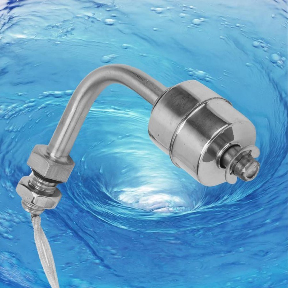 Right Angle Stainless Steel Ball Float Switch Tank Liquid Water Level Sensor