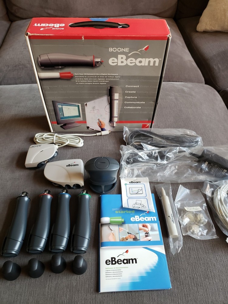 Boone Ebeam Digital Interactive White Board System Projector - EXCELLENT COND!!