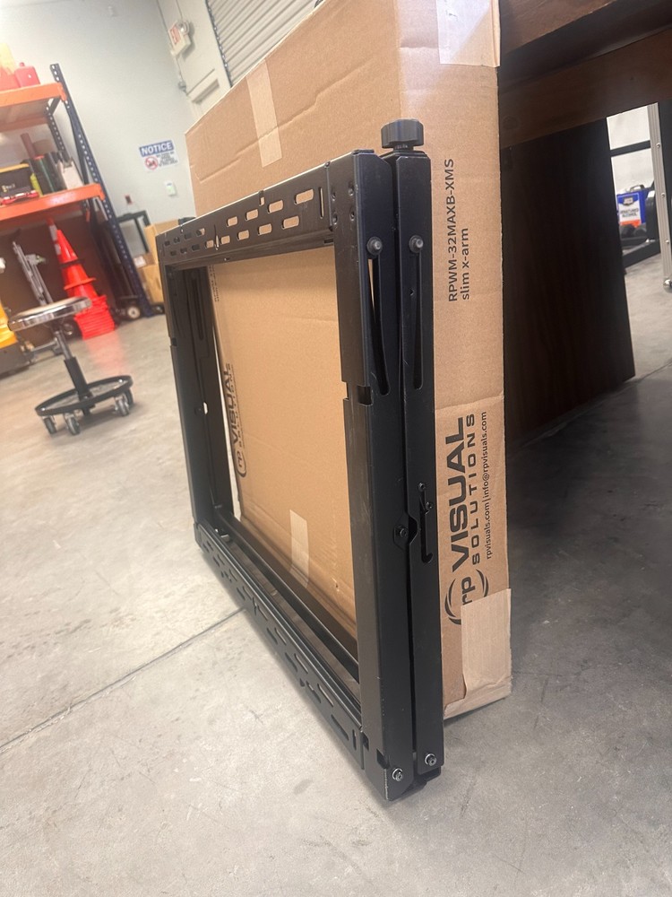 RP Visuals RPWM‑32MAXBF‑BOX‑KIT Wallmate 32MAX Standard Depth Flush Back Box