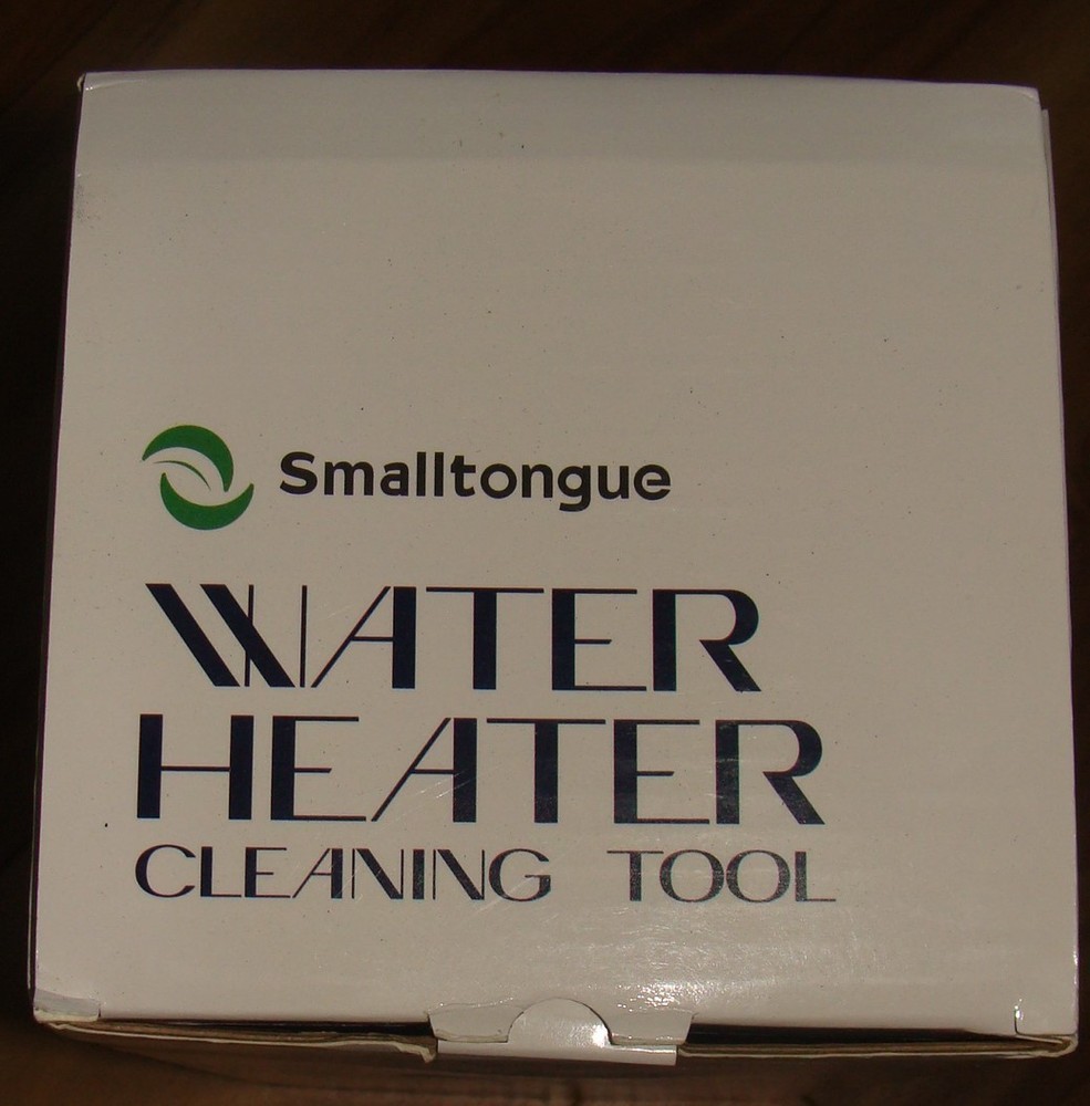 NIB Smalltongue Water Heater Cleaning Tool, Completely Dissolves Scale Sediment