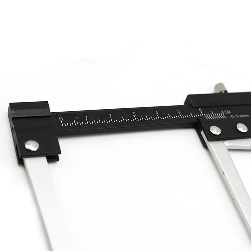 Measuring Caliper Caliper Accurate Black And Silver Convenient Reliable