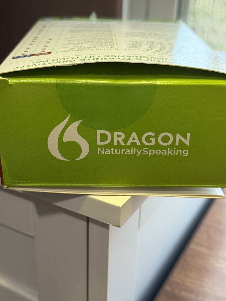 Dragon Naturally Speaking NewHome Edition Speech Recognition Version 12