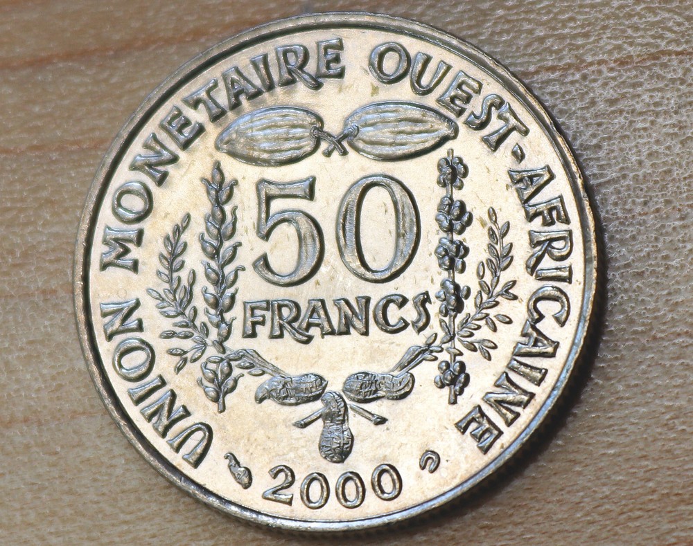 2000 West African States 50 Francs