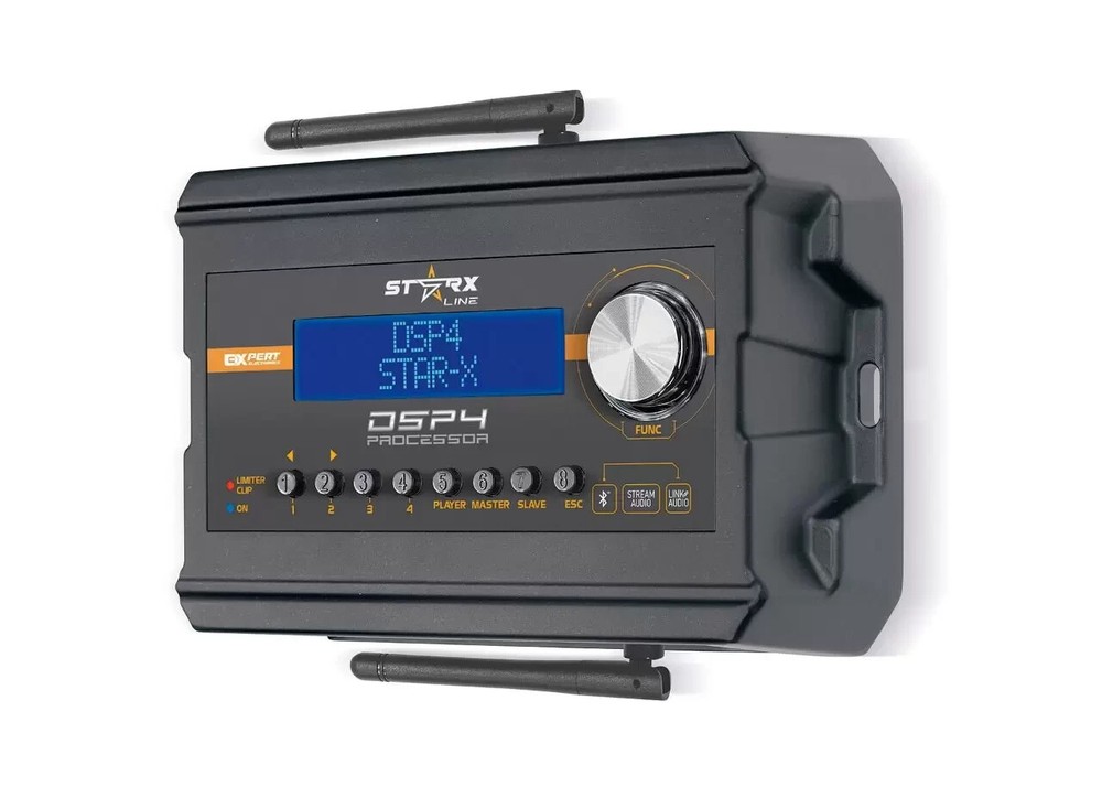 Expert Processor Dsp4 Starx 4 Channels Bluetooth Stream Audio Player
