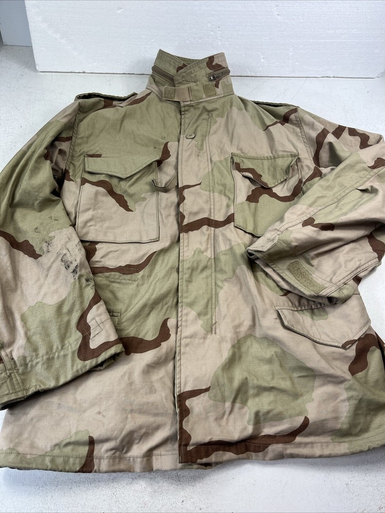 Dessert Camo Coat Cold Weather Medium Regular Military Coat Heavy