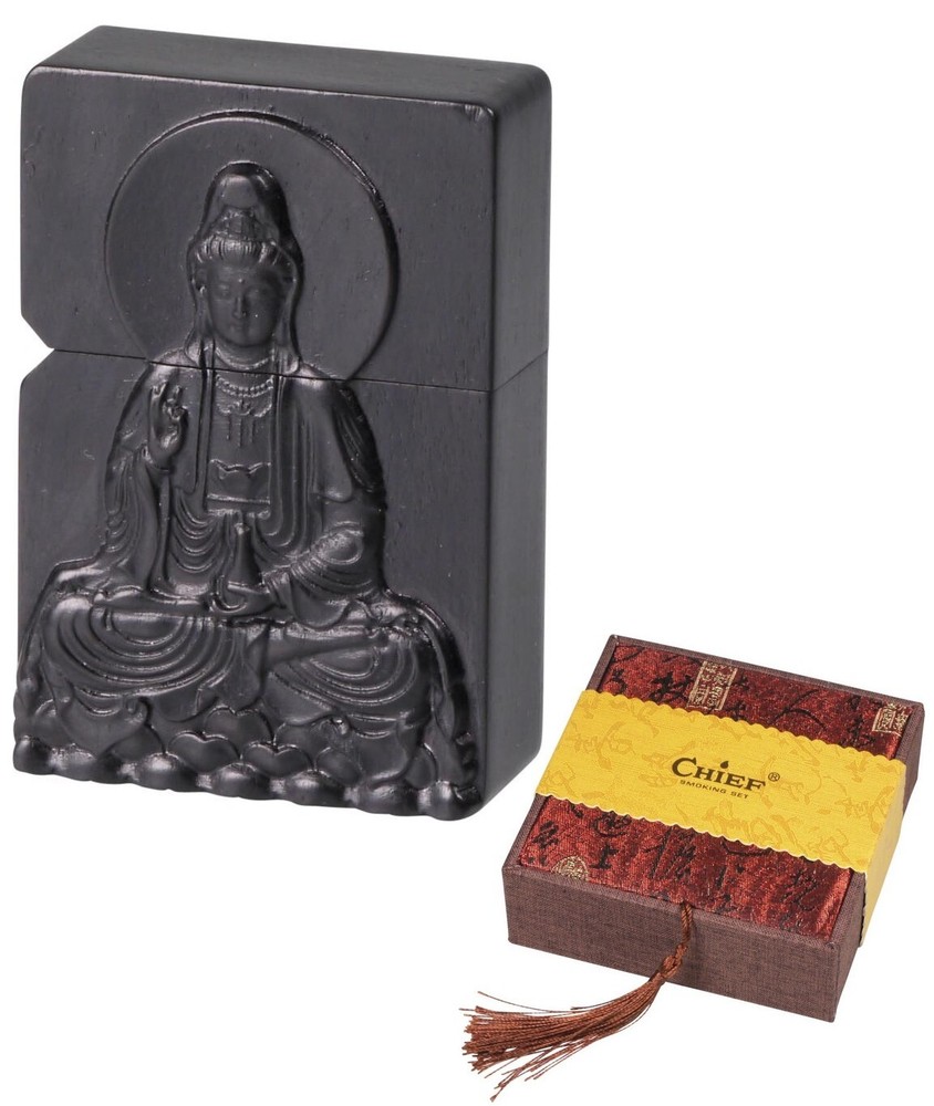 CHIEF "BUDDHA" FLUID SOFT FLAME LIGHTER ** NEW in BOX **