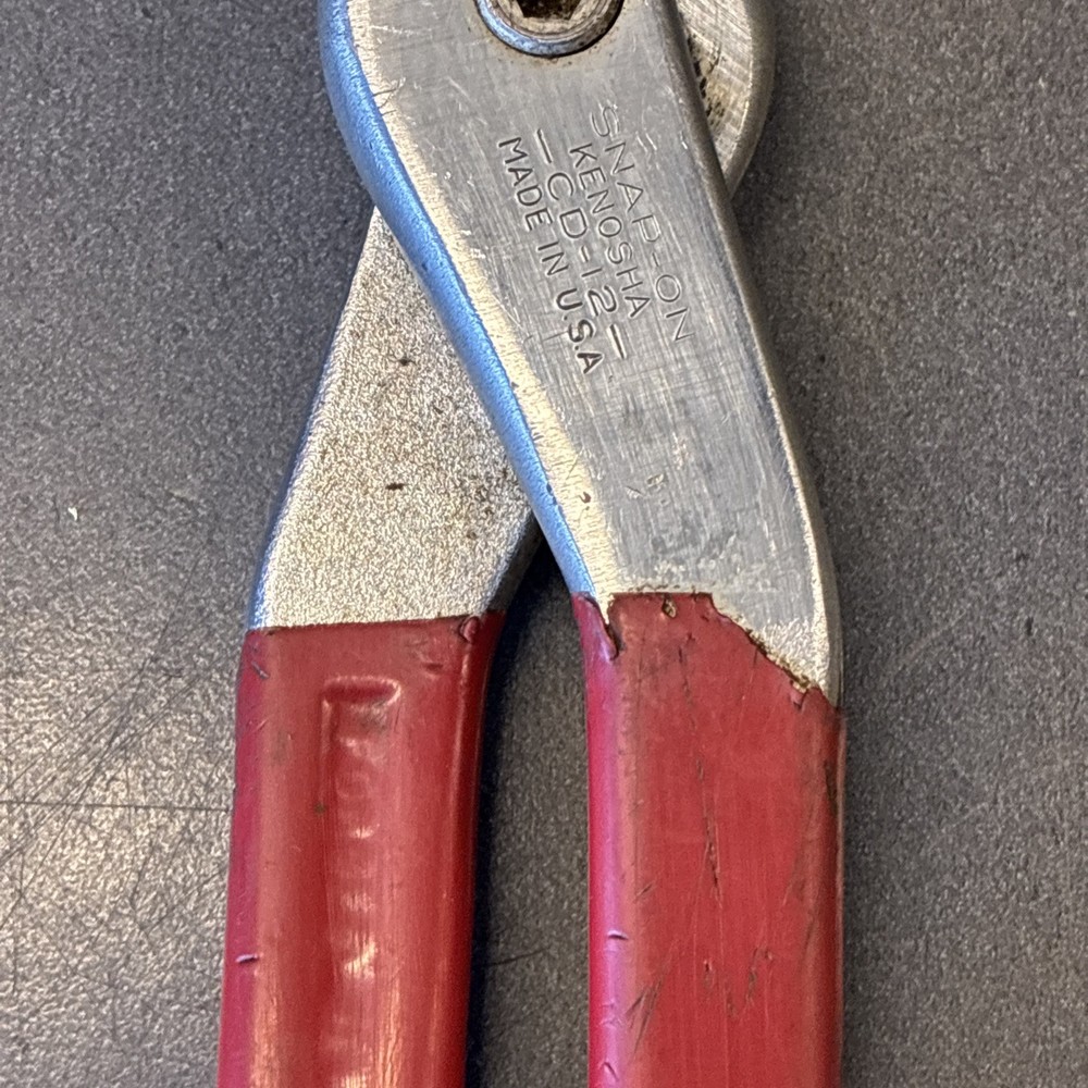Vintage Snap On CD-12 Aviation Tin Snips Shears