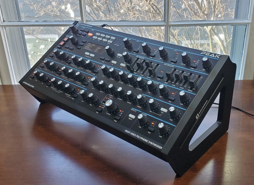 Novation Peak Synthesizer Synth Module Printed Stand 30/60 Degree Black PLA