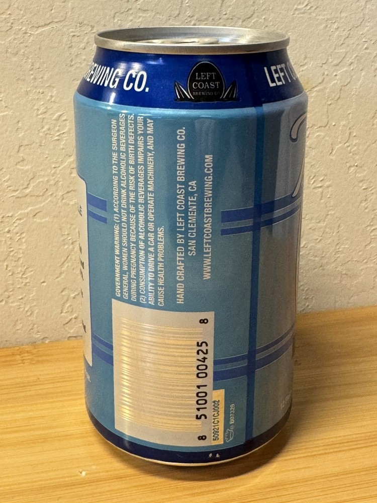 Trestles IPA - Empty Beer Can - Bottom Opened - Left Coast Brewing