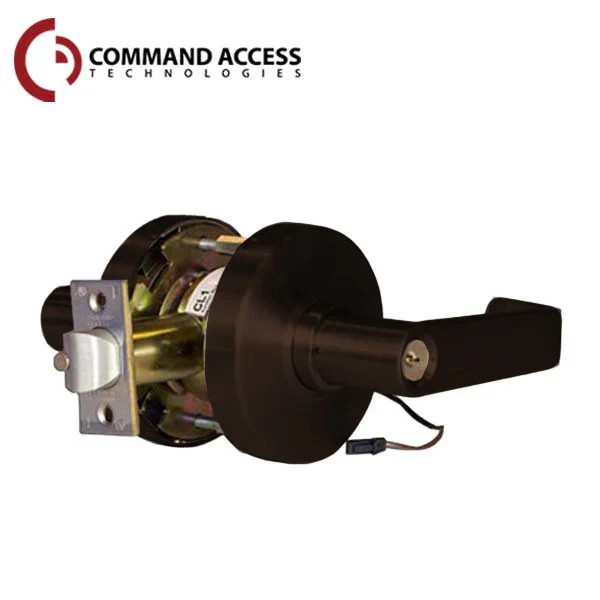 Command Access Electrified Cylindrical Clutch Lever Set Fail Safe Storeroom L6