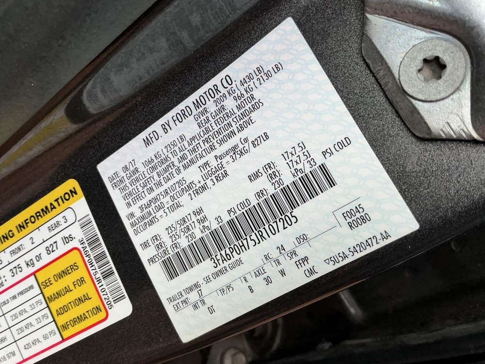 Fuse Box Engine Fits 17-20 FUSION 4961774