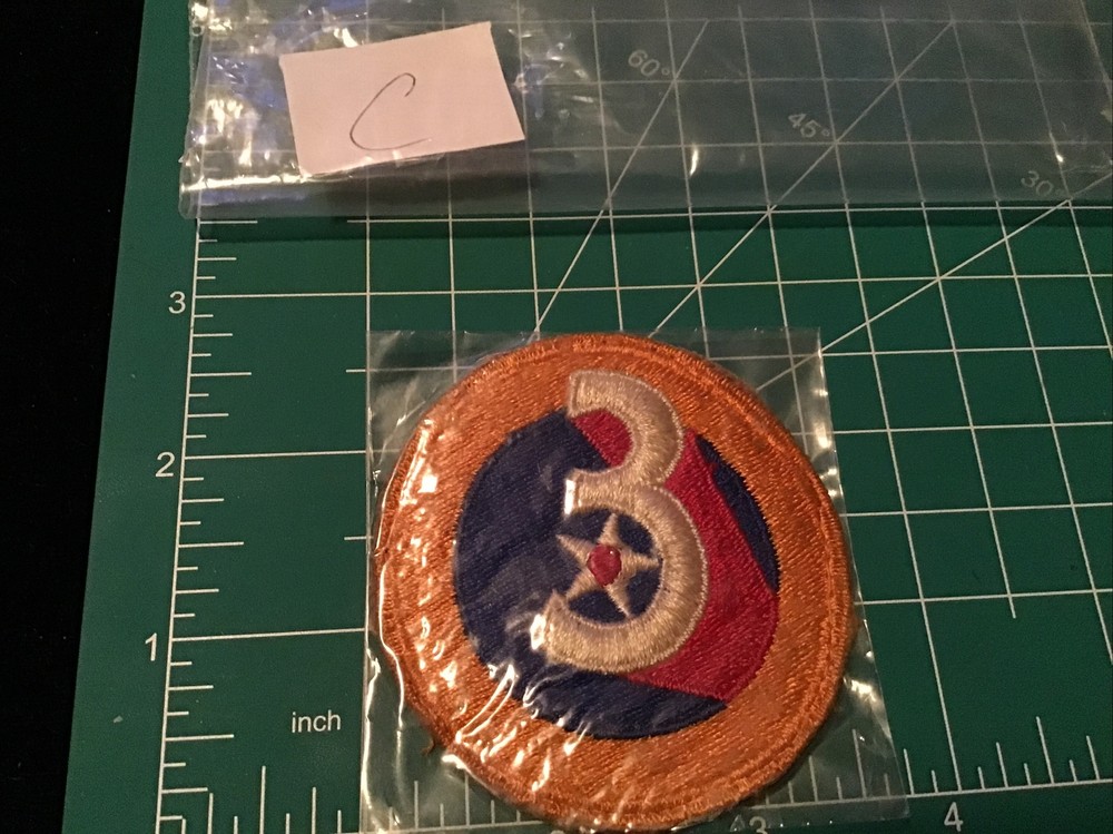 US Army Air Force 3rd Air Force Patch