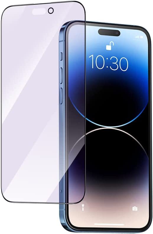 For iPhone 14 Pro/Pro Max/Plus Anti-Blue Light Tempered Glass Screen Protector