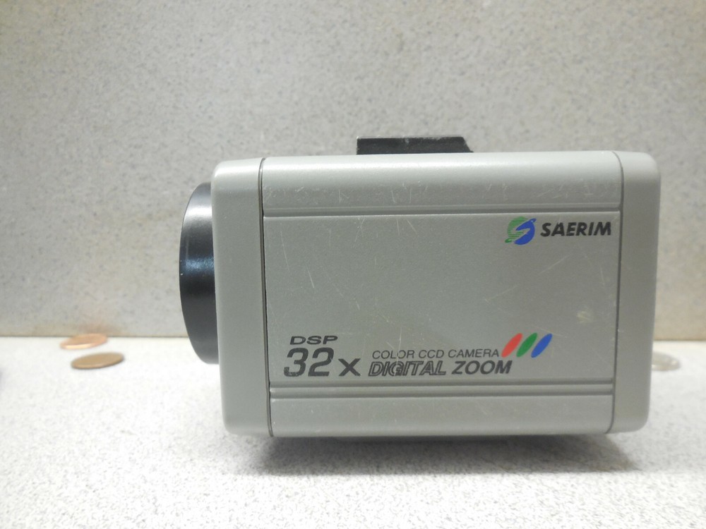 saerim dsp 32x color ccd camera digital zoom.