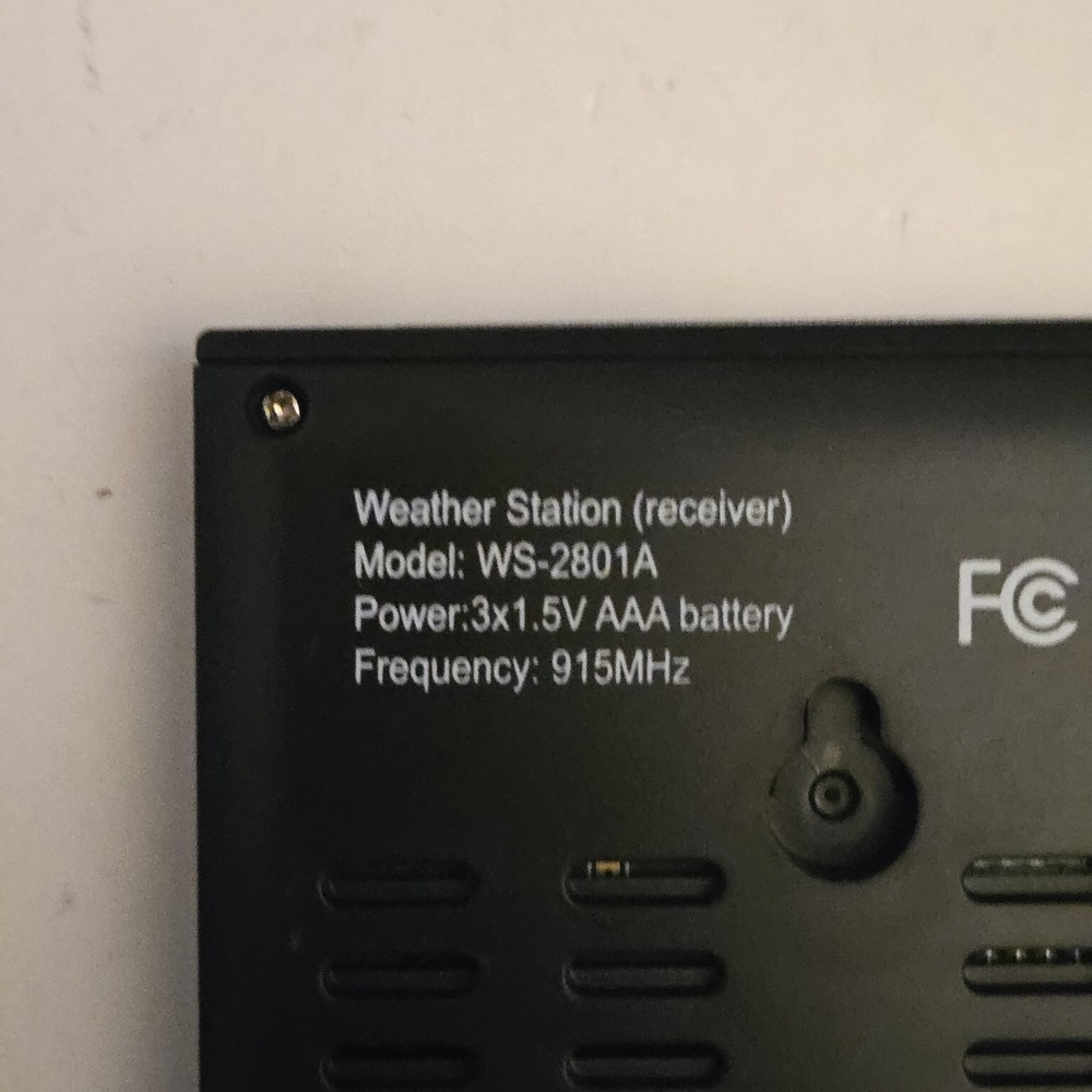 Ambient Weather WS-2801A Advanced Wireless Weather Station Forecast - Tested