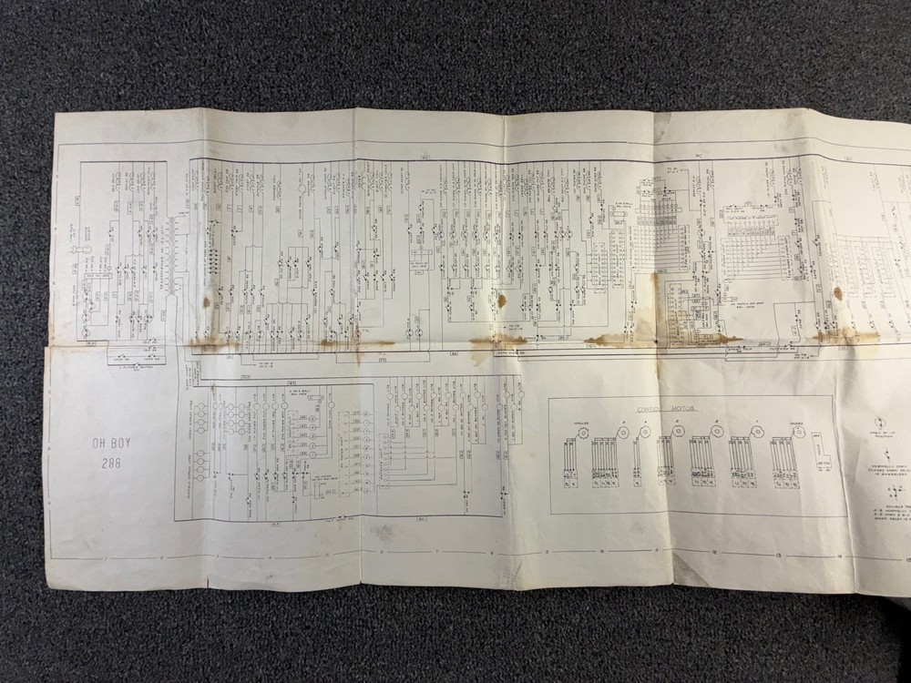 Williams Oh Boy Pinball Machine Game Manual Schematics ORIGINAL