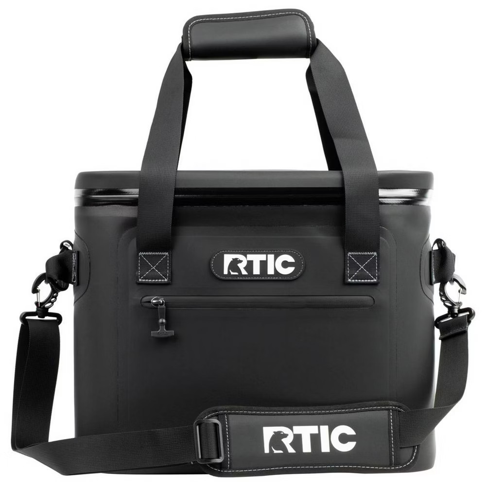 RTIC Outdoors 30 Cans Soft Pack Cooler - Black