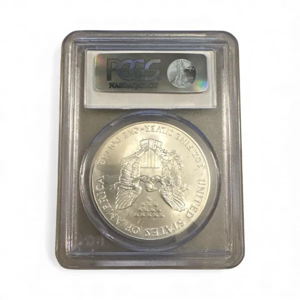 2001 $1 Silver Eagle Genuine (89 - Brilliant Uncirculated)
