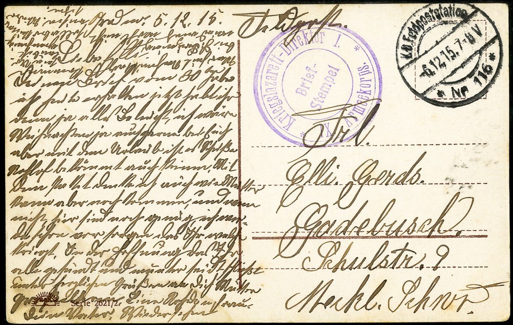 Latvia World War I Artillery Postcard