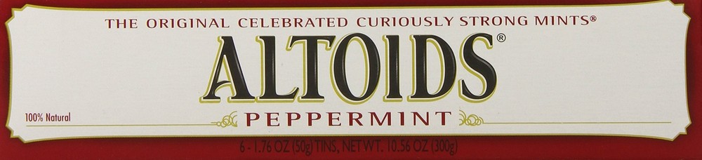 Altoids Peppermint Mints, 6 Count