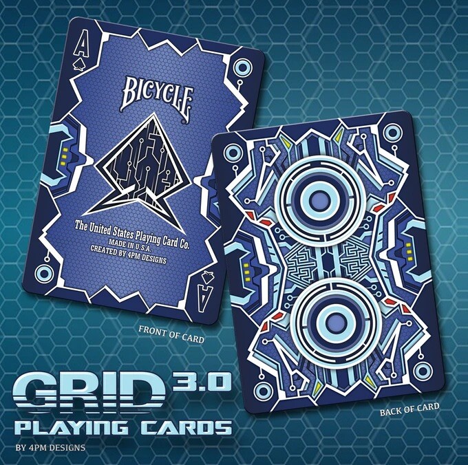 Bicycle Grid 3.0 Playing Cards