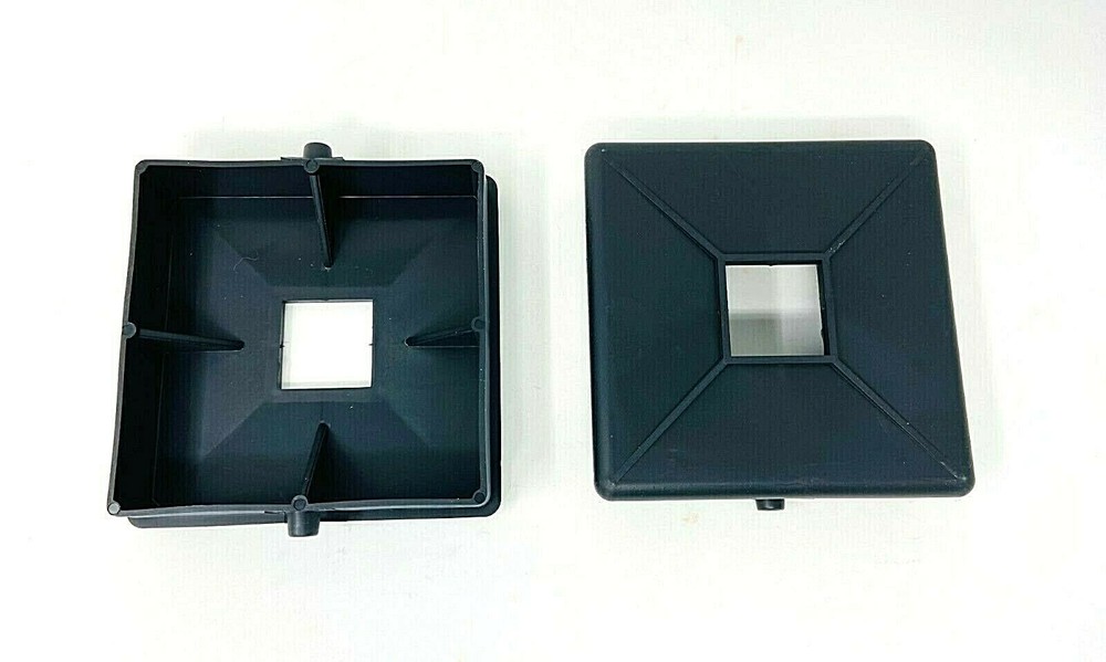 Bumper Plug/Cap w/ Locking Tabs, 4 1/4" Bumper, 2 pack, RV/Camper/Trailer